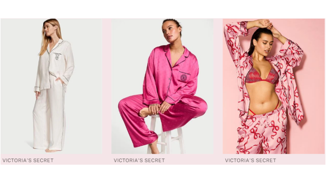 Victoria's Secret gece kıyafetleri ile romantik anlar