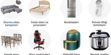 AliExpress, her kategoride geniş ürün seçenekleri.