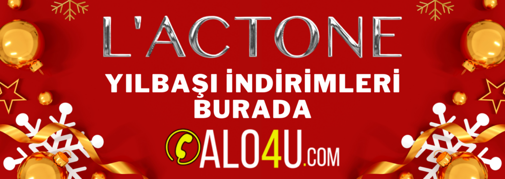 L'ACTONE yılbaşı indirimleriyle güzellik ve kozmetik ürünlerinde kaçırılmayacak fırsatlar sizi bekliyor.