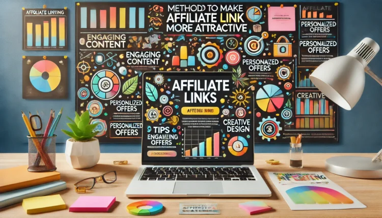 Affiliate linkleri optimize etmek için kullanılan araçları ve stratejileri temsil eden bir grafik.