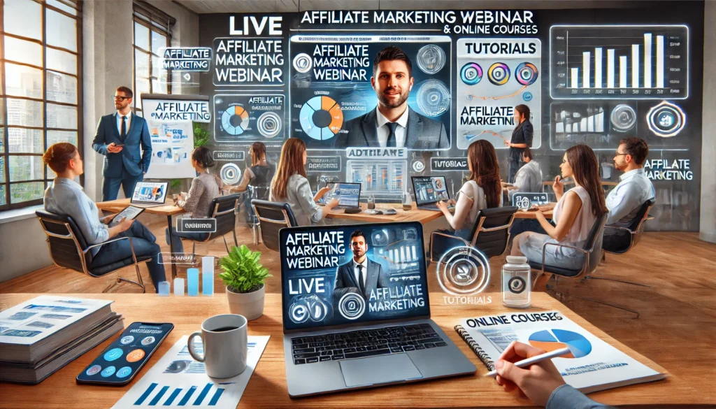 Affiliate Marketing Eğitimleri: Webinarlar ve Online Kurslarla Bilgi Edinin