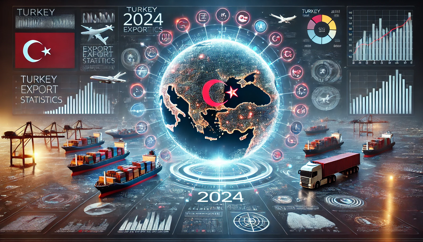 2024 Yılı Türkiye İhracat İstatistikleri "Türkiye'nin 2024 yılına ait güncel ihracat istatistikleri ve değerlendirmeleri.