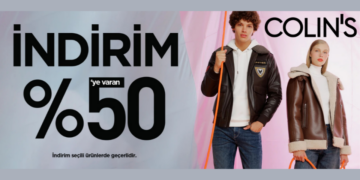 Alo4u, Colin’s %50’ye varan indirimlerle şıklığınızı uygun fiyatlarla sunuyor.