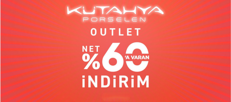 Alo4u, Kütahya Porselen outlet ürünlerinde %60’a varan indirim fırsatları sunuyor.