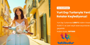 TatilBudur yurt dışı turlarında 1.000 TL indirim fırsatlarıyla unutulmaz tatil deneyimi şimdi Alo4u’da!