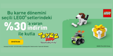 Toyzz Shop LEGO setlerinde %30’a varan indirim fırsatları ile çocukların hayal dünyasını keşfedin.